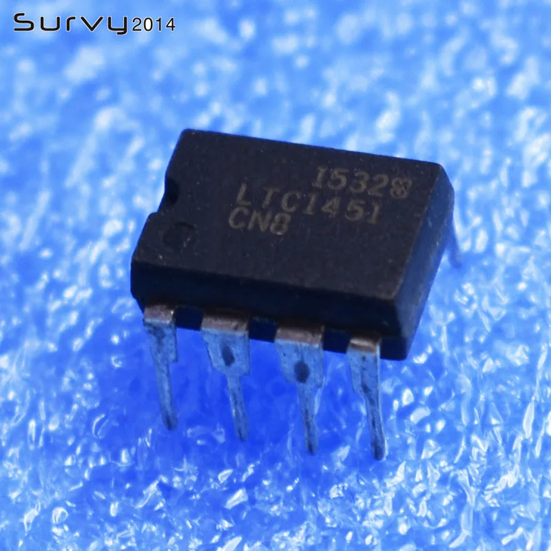 1/5PCS LTC1451CN8 8-pin 1451 12-Bit HIGH QUALITY IC