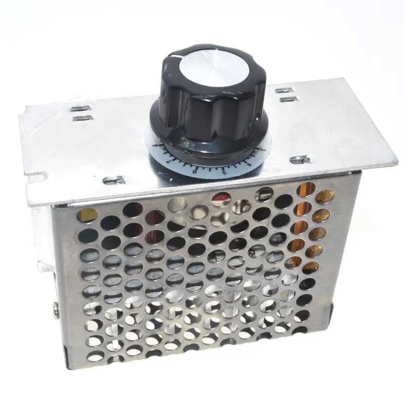 Профессиональные регуляторы напряжения 4000 Вт 220 В Высокая мощность SCR регулятор скорости Электронный регулятор напряжения Регулятор Термостат BS