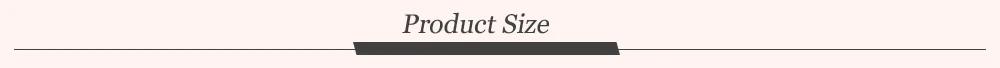 Product Size