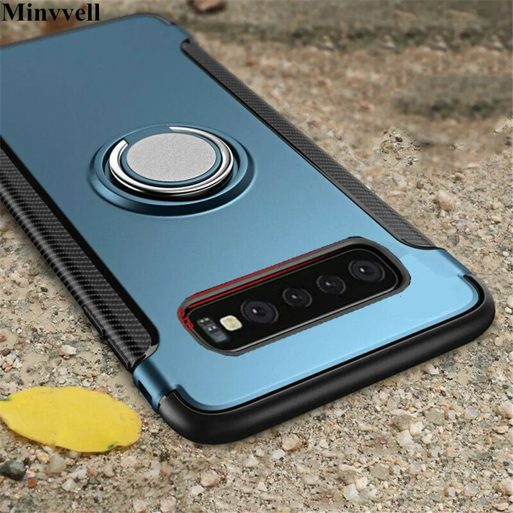 Для Samsung Galaxy S10 Plus S10E S9 S8 S7 роскошный бронированный чехол для J4 J6 J8 2018