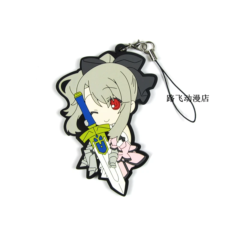 Fate/kaleid Liner Illyasviel Von Einzbern Фигурку резиновая мобильный телефон брелок подвеска