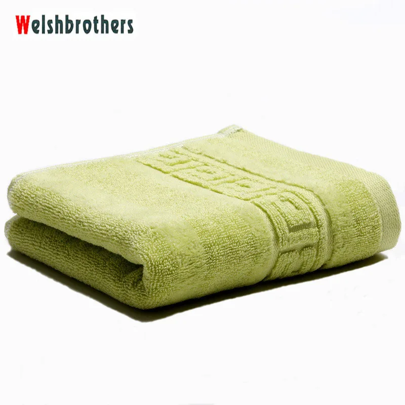 Полотенца и банные полотенца хлопок Одноцветный жаккардовый производство в процессе производства доступно в четырех цветах