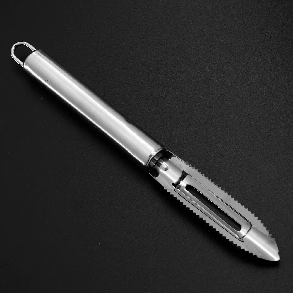 

Quick Safe Stainless Steel Fruit Apple Vegetable Peeler Scraper Blade Tools