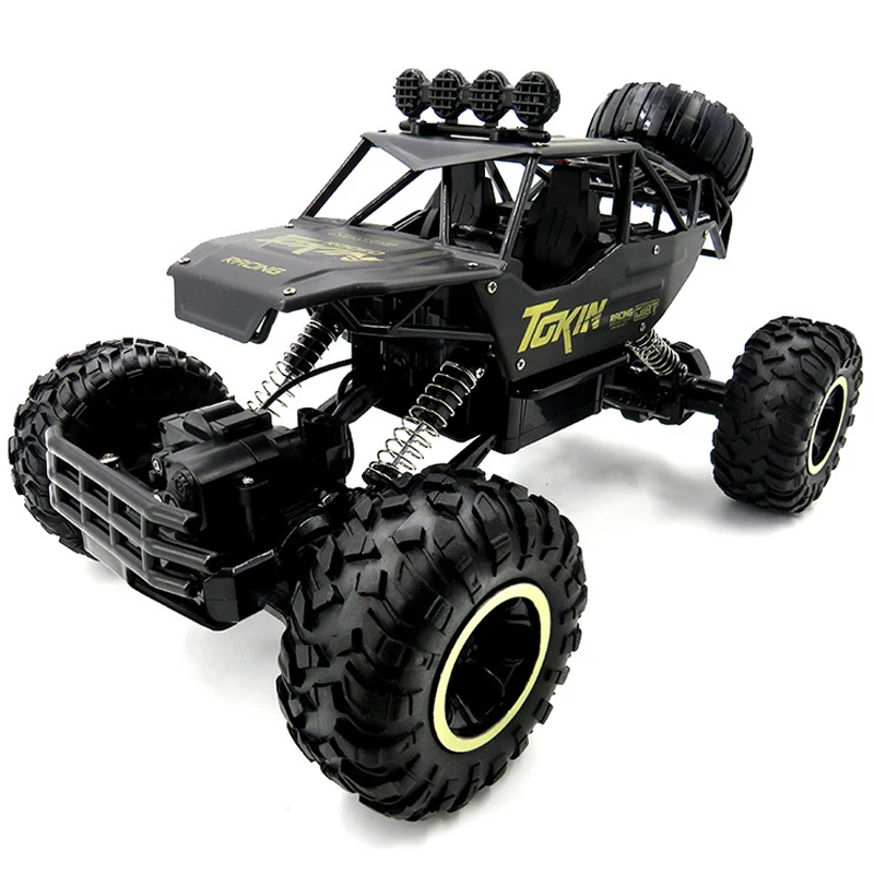 

1:12 4WD Cars 37cm Alloy 2.4GHZ Radio Control RC Trucks Super Power High Speed Black Trucks Off-Road Trucks Toys for Children