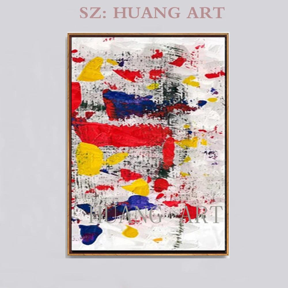 Handmade Original Painting Canvas Art Large Decor Abstract Oil On Size For Christmas Gifts | Дом и сад