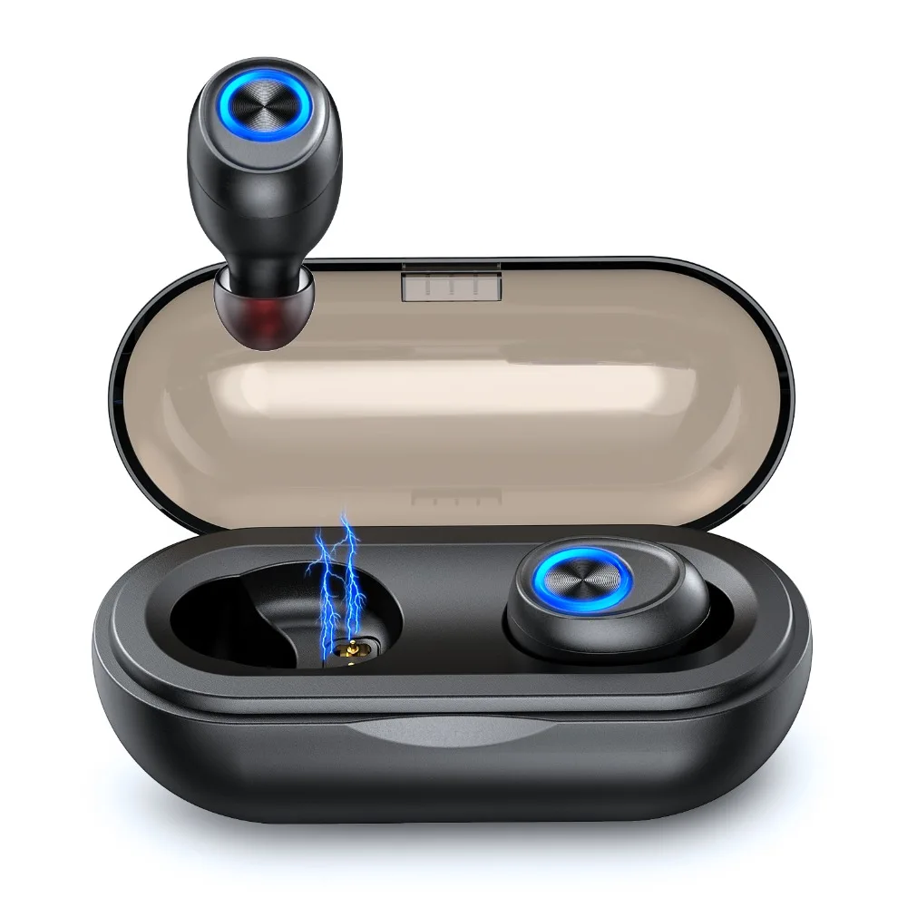 

Anomoibuds Wireless TWS Fingerprint Touch Bluetooth Earphones, HD Stereo Wireless Headphones,Noise Cancelling Gaming Headset