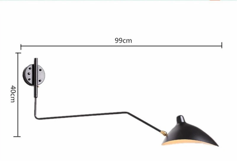 Современный настенный светильник с утиным клювом, Кулисный рычаг, настенный светильник для спальни, прикроватные лампы, светильник для гостиной, светодиодный настенный светильник в помещении, светильники