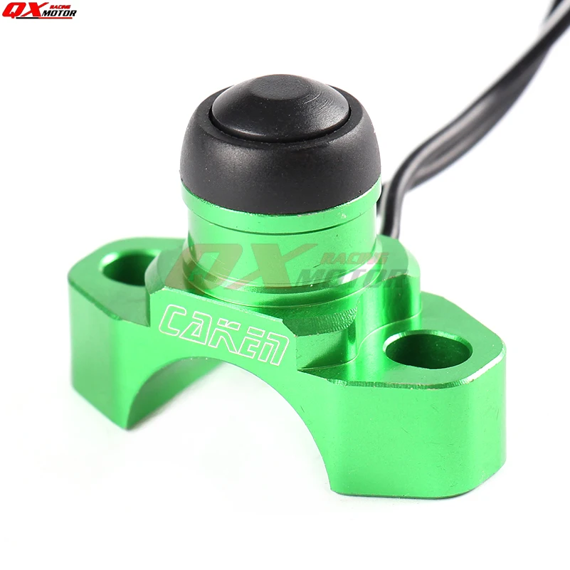 Мотоциклетный выключатель заготовка CNC кнопка остановки для KX KLX KXF KLR NSR Dirt Bike MX