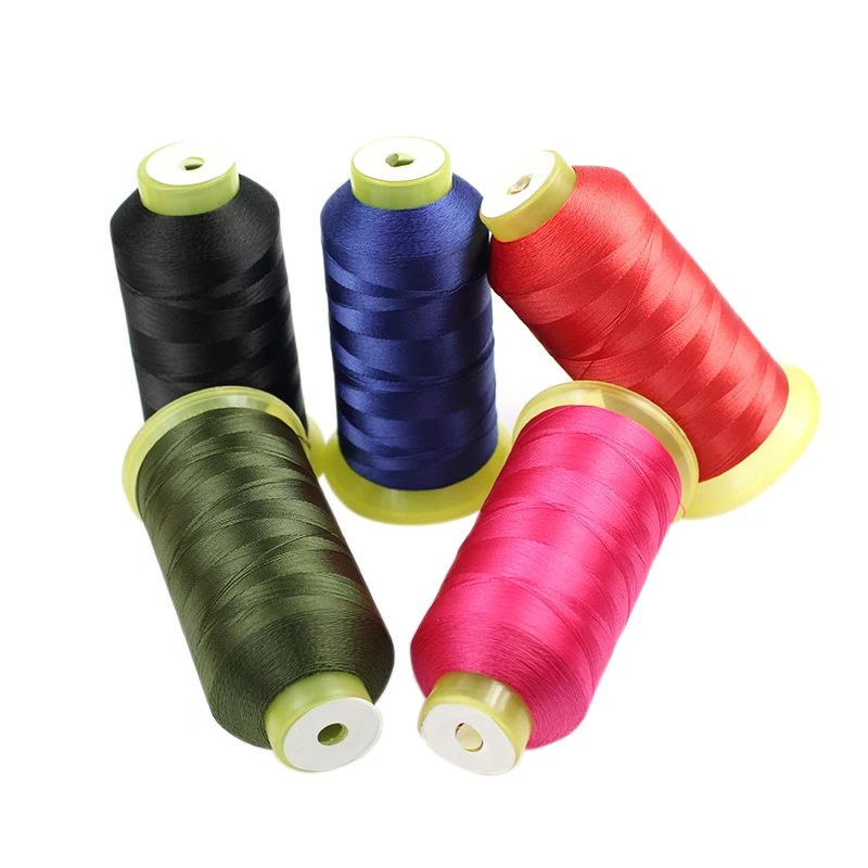 

High Strength 150D 3# 1500 yards Leather Denim Jeans Polyester sewing thread line hilos de coser machine embroidery thread,Z4633