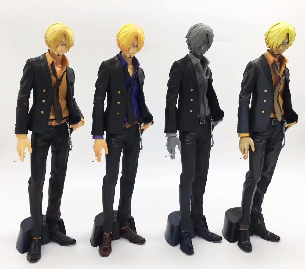 30 см японского аниме Рисунок One Piece Санджи первоначальный цвет/специальный цвет/Comic Ver/серый Ver фигурку коллекционная модель игрушки