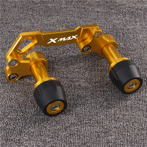 Gold Для YAMAHA XMAX 125 X-MAX 250 XMAX 300 X-MAX 400 Краш колодки выхлопные Ползунки Краш протектор - Цвет: Gold