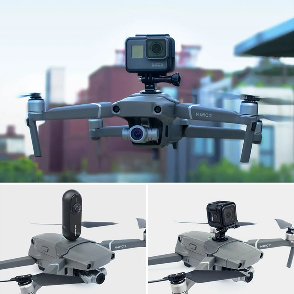 Адаптер соединительный держатель разъем для DJI Mavic 2 Pro Zoom GoPro Hero 6 5 4 3 + Session insta 360 ONE VR