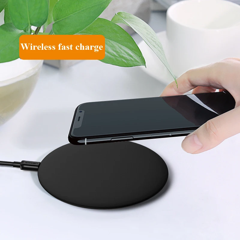 10W MAX For iPhone X iPhone 8/8 Plus Wireless Smart Fast Charging Wireless Charging For Galaxy S8 S8 Plus/S8+ Battery Charger