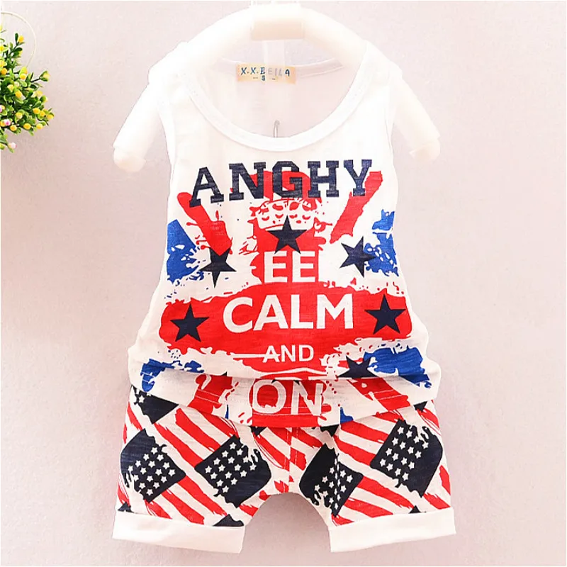 

A male virgin baby summer children summer suit vest