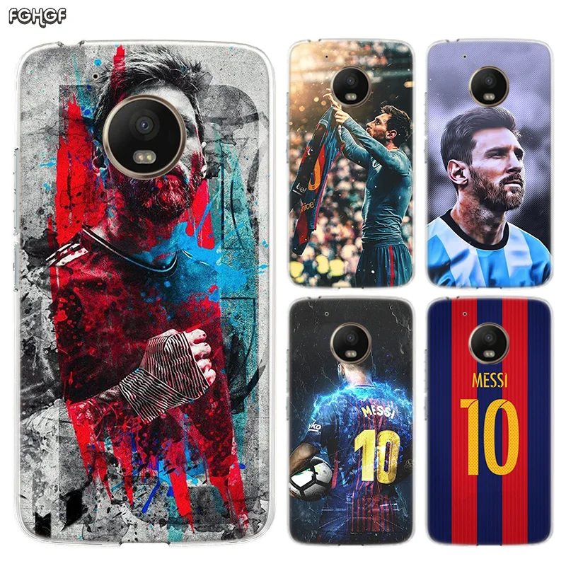 

Lionel Messi LM10 Silicone Hull Shell Back Case For Motorola MOTO G7 G5 G5S G6 E4 E5 Plus G4 Play Riverdale Cover