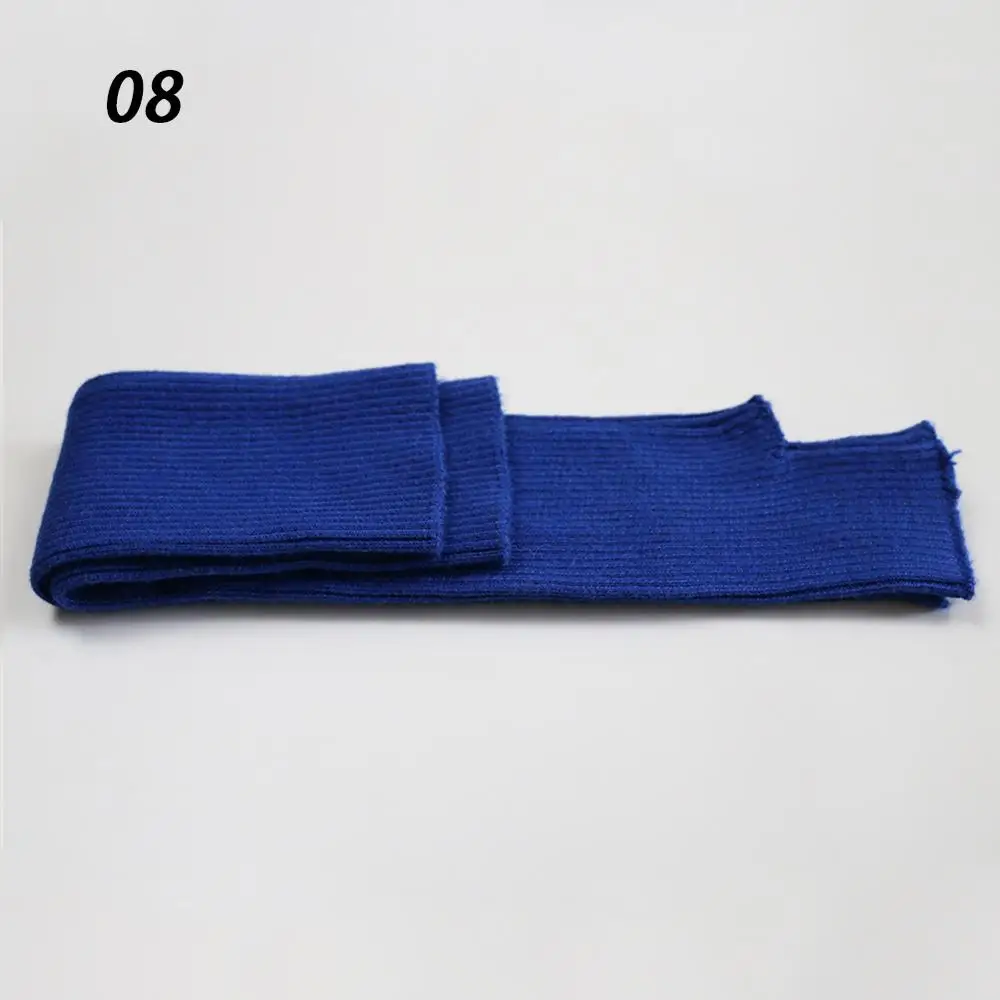 08-Diamond Blue Sparsil женские осенние кашемировые перчатки длинные мягкие вязаные варежки теплые зимние однотонные Женские варежки Mujer Длина до локтя 40 см перчатки - Цвет: 08-Diamond Blue