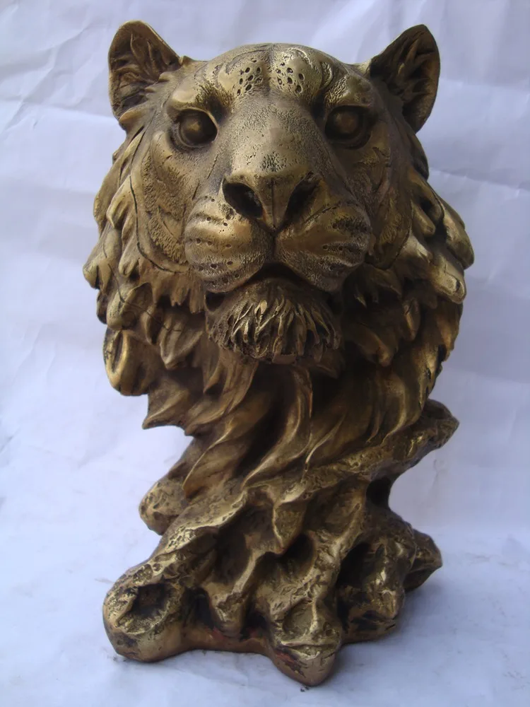 

lucky light bronze ornaments feng shui supplies copper fortune Tiger Town House Decoration Crafts