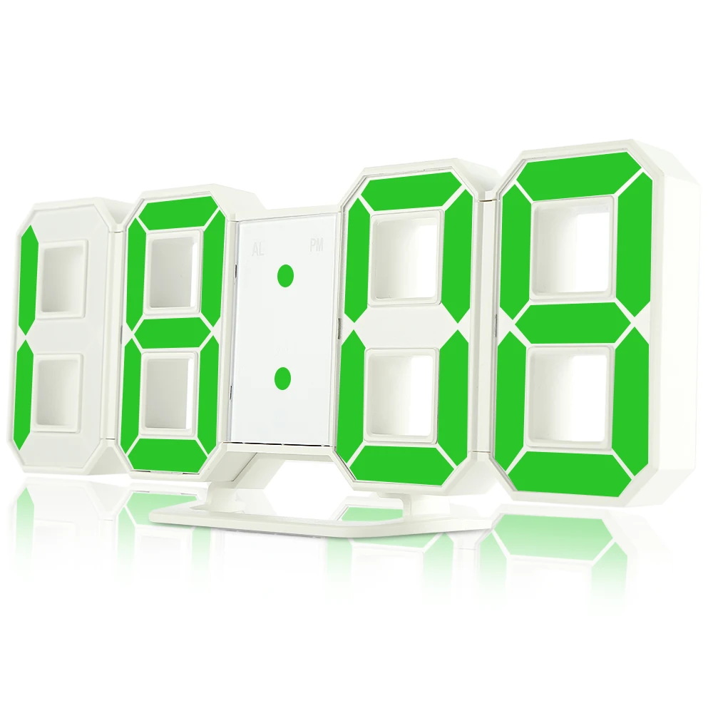 LED Table Clock Watches Original Modern Wall Clock Digital ...
