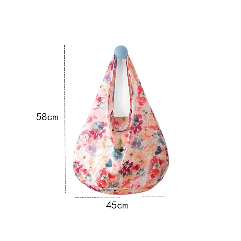 PURDORED 1 pc Waterproof Reusable Shopping Bags Women Foldable Tote Bag Portable Cloth Eco Grocery Bag Handbags Dropshipping PURDORED 1 pc Waterproof Reusable Shopping Bags Women Foldable Tote Bag Portable Cloth Eco Grocery Bag Handbags Dropshipping