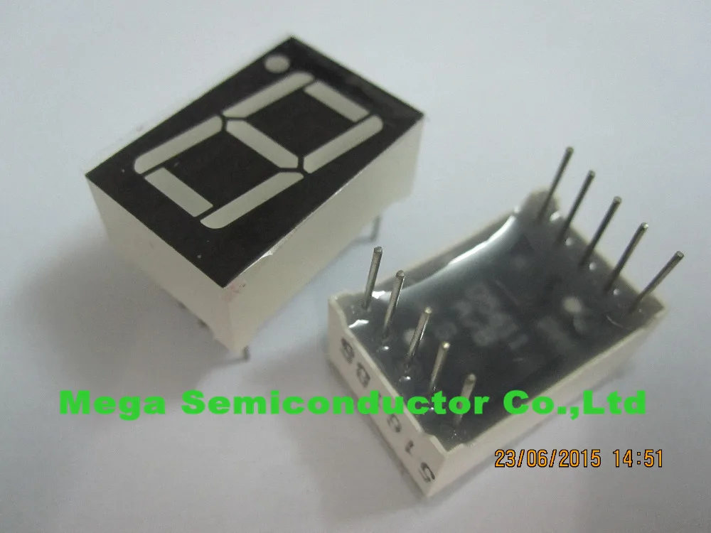 

20 PCS LD-3161BS 1 Digit 0.36" RED 7 SEGMENT LED DISPLAY COMMON ANODE