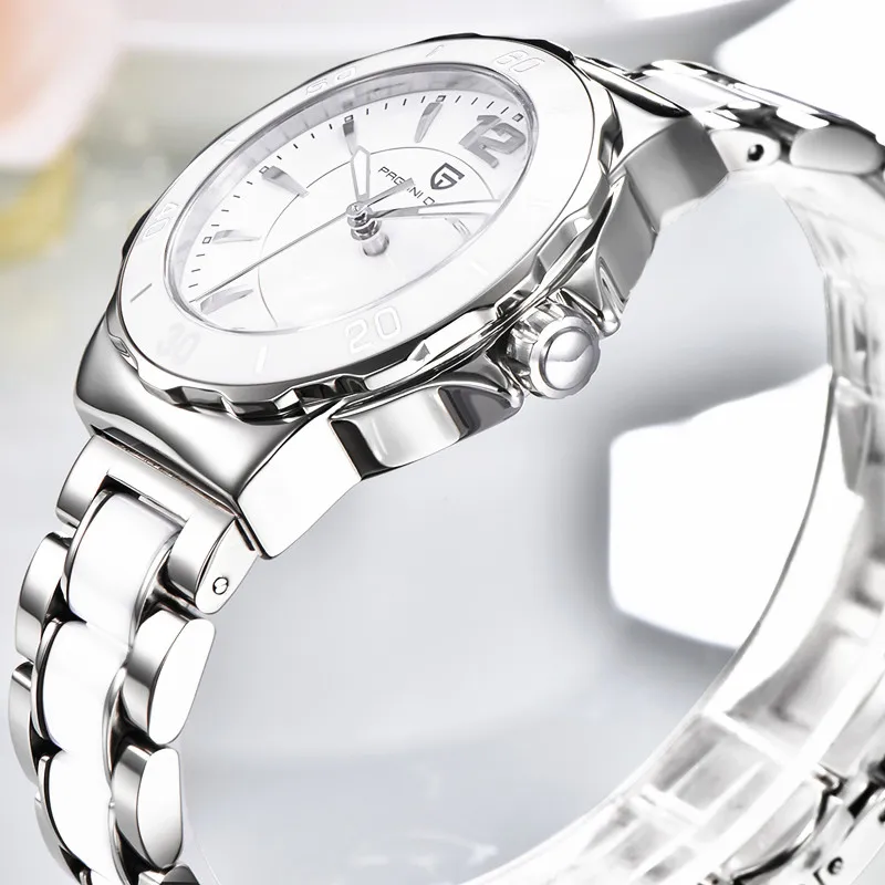 Роскошный бренд Pagani дизайнерские часы женские многофункциональные Reloj Mujer кварцевые наручные часы спортивные для дайвинга 30 м relogio feminino