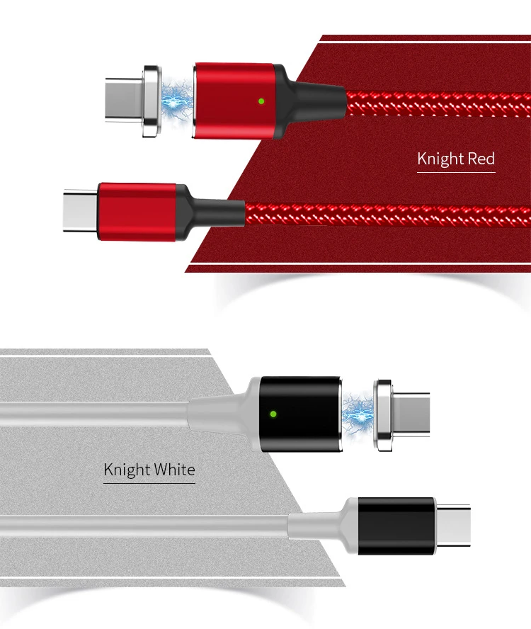 Кабель usb type-C, 1,8 м, магнитный кабель Usb C, 20 в, 5 А, кабель для быстрой зарядки и передачи данных USBC, поддержка QC PD для MacBook