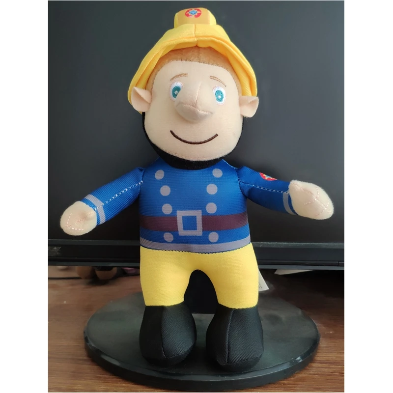 

24cm Fireman Sam plush Doll Fire Man Stuffed Animals Plush Toy kids Baby Christmas Gift