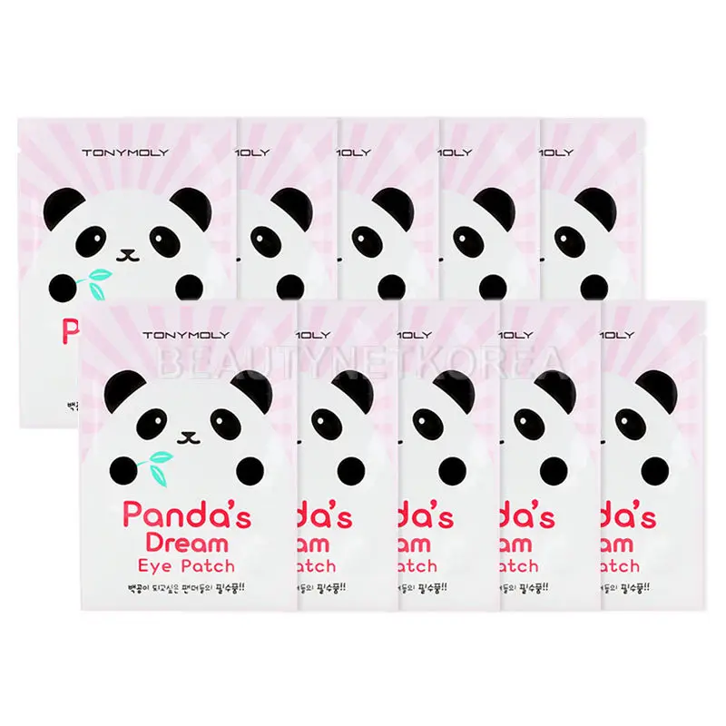 Корейская косметика патчи для глаз Panda's Dream 10 шт. маска ухода за глазами