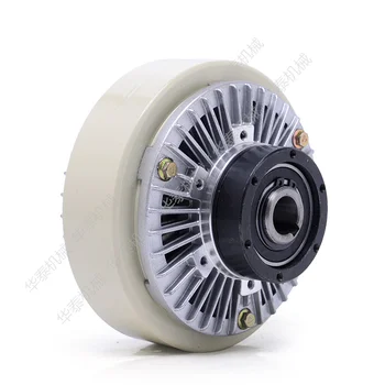 Cheap Hollow Axle Clutch 0.6-40 Kg Magnetic Powder Brake 24V Tension Controller Pneumatic Axle Electromagnetic Powder Brake