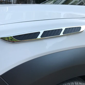 

Lsrtw2017 Abs Car Engine Hood Door Side Ven Trims for Hyundai Encino Kona 2018 2019 2020