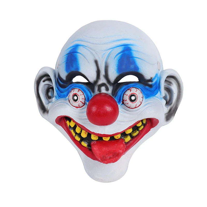 

Funny Clown Mask Cosplay Costume Adult Halloween Carnival Performance Party Fancy Dress Up Props