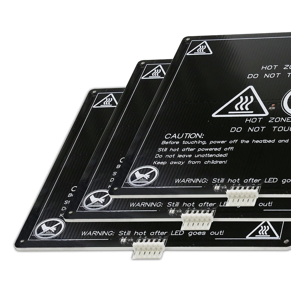 Anet A6 A8 E10 E12 очаг Алюминий с подогревом кровать линии Модернизированный MK3 12 V очаг для Mendel RepRap Prusa i3 3d принтер запчасти горяч-кровать