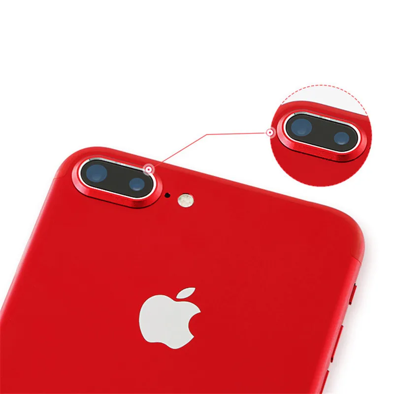 SIANCS Metal Lens Film Protector Case Cover Ring Bumper Luxury Camera Guard Circle for iphone 7 8 Plus X 10 lens Protection Ring