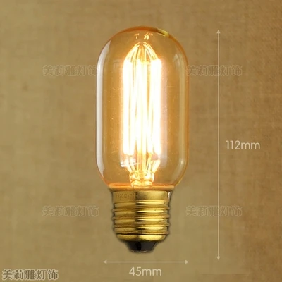 Лампа Эдисона в стиле ретро 2 шт. E27 40 Вт 220 В|ampoules decoratives|bombillas edison vintagebombilla |