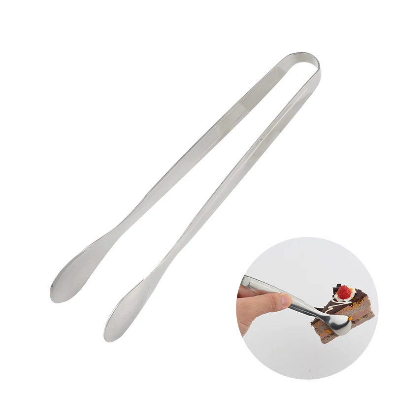 Upspirit Mini Sugar Clip Stainless Steel Ice Cube Cookies Pastry Tongs Tweezers Buffet Food