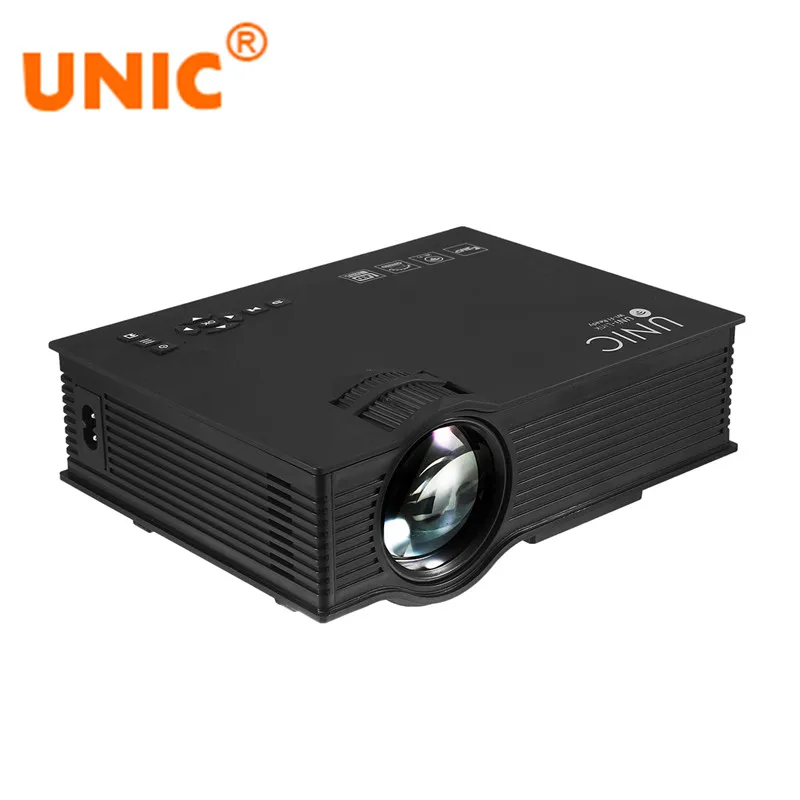 

UNIC UC46 UC46+ Projector Wireless WIFI 1200Lumens 800x480 LED Video Home Cinema Support Miracast DLNA Airplay Portable Beamer
