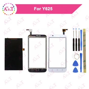 

10pcs/lot 5.0'' For Huawei Ascend Y625 Display Screen +Touch Screen Digitizer Black&White With Tool