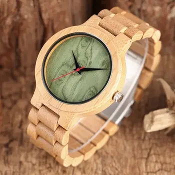 

YISUYA Men Watch Brand Designer Mens Wood Watch Full Wooden Quartz Watches for Men Sports Casual Watch Marble Dial