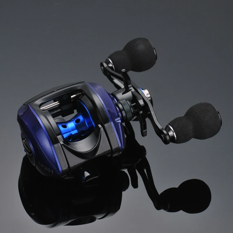 Sistema de Freio Carretel de Arremesso Carretel de Pesca para a Pesca de Água Lagarto Arraste Megnetic 17bbs Isca Salgada lk Max 8 kg 15 Carretilhas de pesca