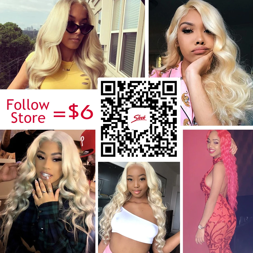 Sleek 613 Honey Blonde Bundles Body Wave Brazilian Hair Weave Bundles 100% Remy Hair Extensions 1/3/4 Bundles 10 to 26 Inches Sleek 613 Honey Blonde Bundles Body Wave Brazilian Hair Weave Bundles 100% Remy Hair Extensions 1/3/4 Bundles 10 to 26 Inches