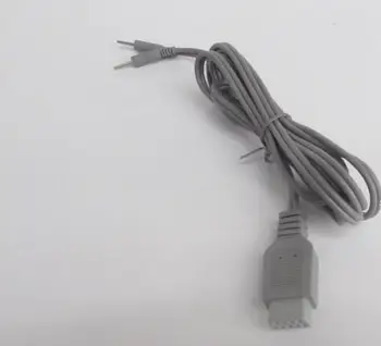 

5pcs nine/9 holes electrode lead cable wire with 2 pin for Tens low frequency physiotherapy QIAO JIAN machne