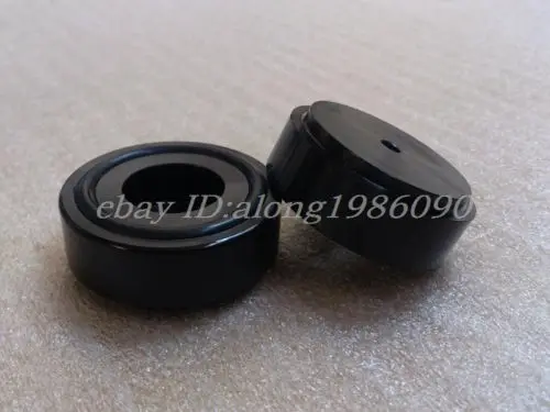 New 4pcs aluminum machine feet black Diameter 44mm high 17mm model B
