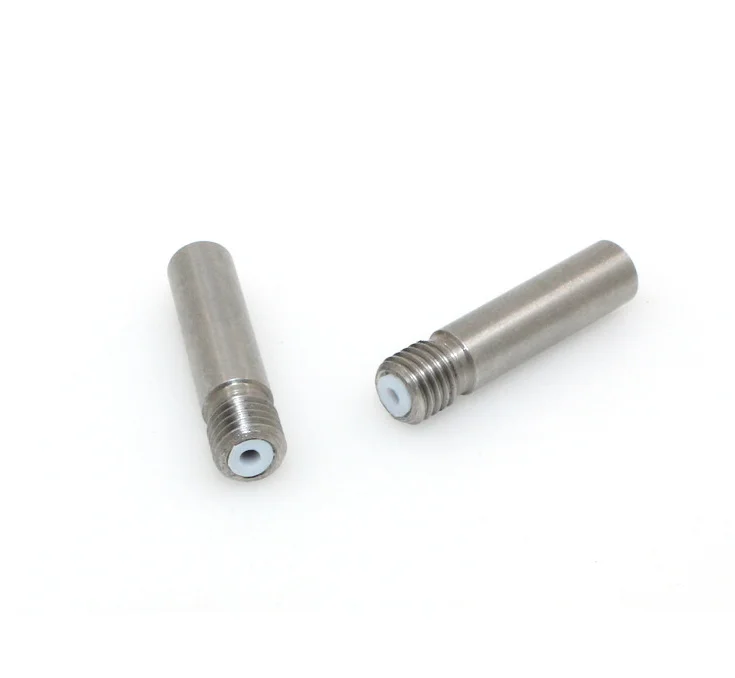 2pcs/lot 3D printer parts MK10 M7 threat 2-generation PTFE stainless steel feed pipes M8 throat | Компьютеры и офис