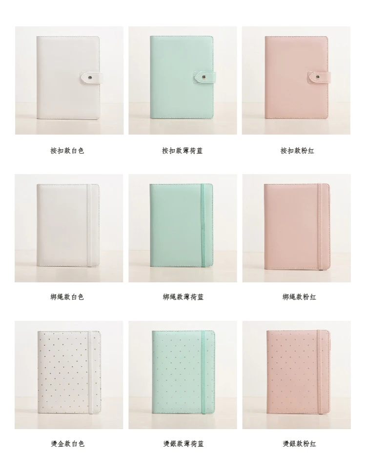 Lançamento original macaron série espiral notebook, fofo