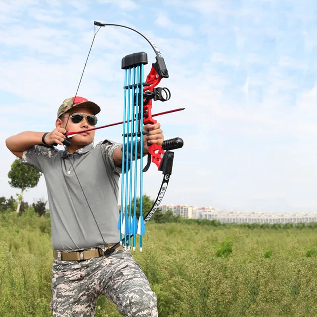  US $62.89 Professional Recurve Archery 40lbs Powerful Hunting Suit Outdoor Hunting Shooting Pract