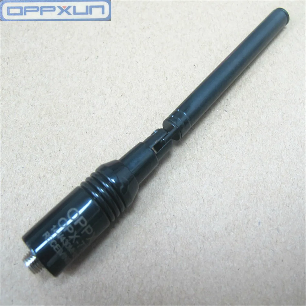 OPPXUN OPX-774 Antenne SMA-F УКВ телескопическая Fold Dual Band для kenwood TK-240 TK-250 TK-255 TK-260 для baofeng UV5R BF888S