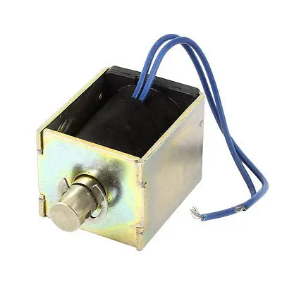 

24V 0.68A 10mm 736g 16.45W Push Type DC Solenoid Electromagnet