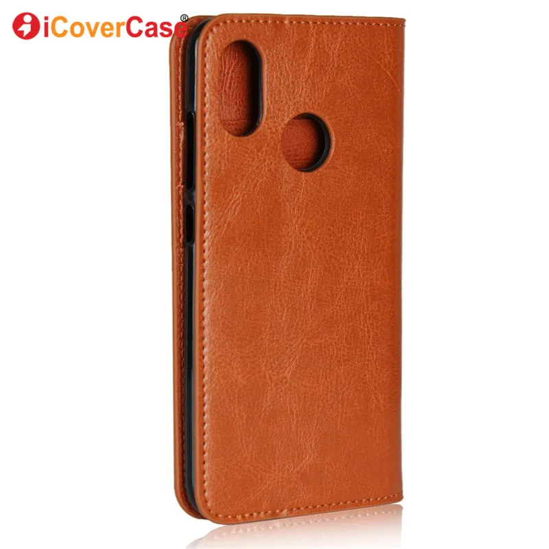 Leather Flip Cover Cases For Xiaomi Mi 8 Se Mi8 Mi8se Case Luxury Genuine Coque Wallet Protector Fundas Phone Stand Hoesjes Etui