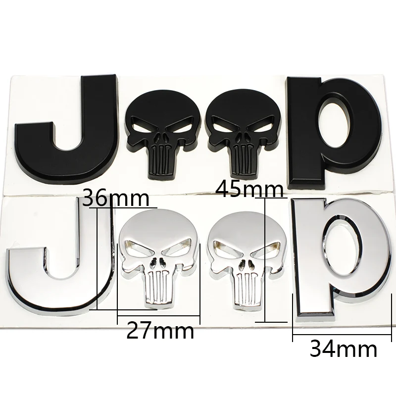 Металлическая Эмблема Для JEEP Premium автомобильный крыло задний багажник эмблема значок наклейка для Chrysler JEEP Grand Cherokee Wrangler Compa