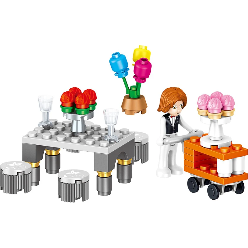 New 731pcs Princess Series Windsor Castle Girls Buliding Blocks Fit For Legoingly Friends Bricks Toys For Girls Christmas Gifts  (1)